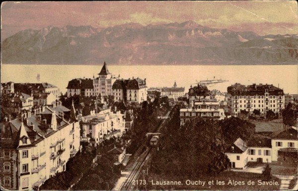 Lausanne - Ouchy Vorderseite