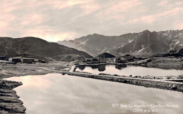 San Gottardo - Gotthardhospiz Vorderseite