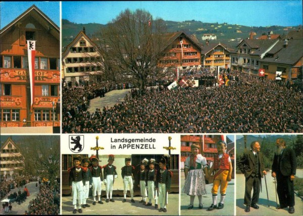 Appenzell, Landsgemeinde Vorderseite