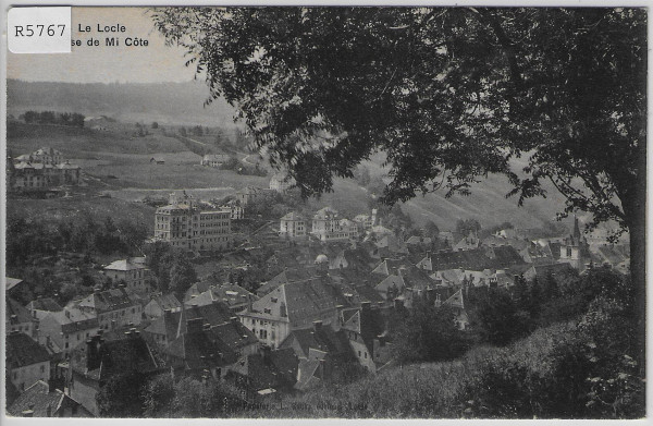 Le Locle - vue prisede Mi Cote