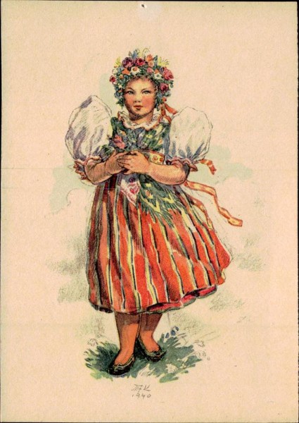 Trachtenkind Vorderseite