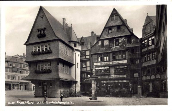 Frankfurt am Main - Garküchenplatz Vorderseite