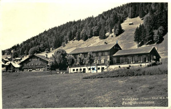 Wildhaus, Zwingliheimstätten Vorderseite