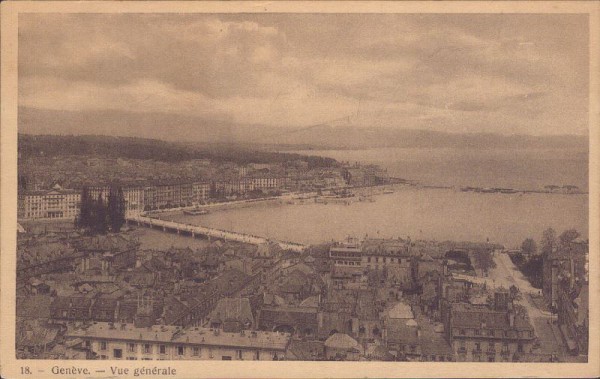 Genève, vue générale