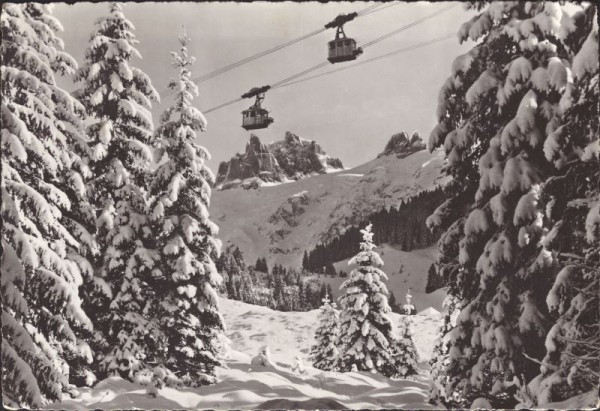 Luftseilbahn (Gerschnialp,1800 m)