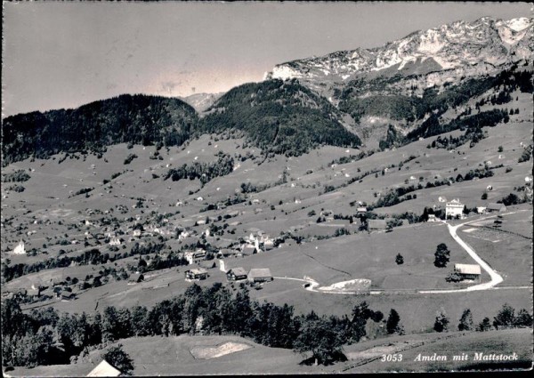 Amden mit Mattstock Vorderseite