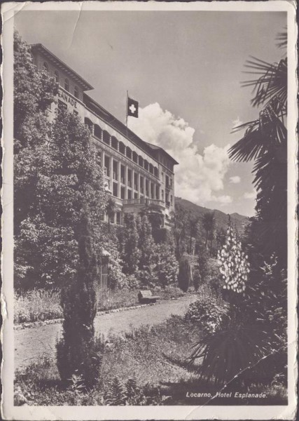 Locarno, Hotel Esplanade Vorderseite
