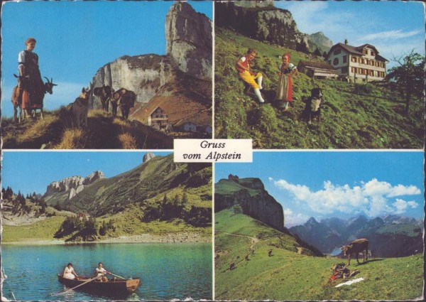 Gruss vom Alpstein  Vorderseite