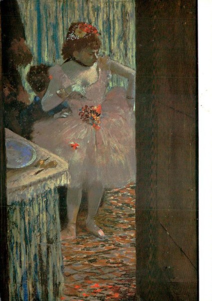 Edgar Degas, Danseuse dans sa loge Vorderseite