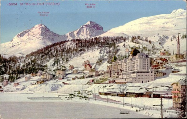 St.Moritz-Dorf Vorderseite
