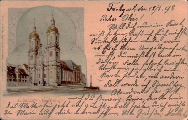 St.Gallen - Domkirche Vorderseite