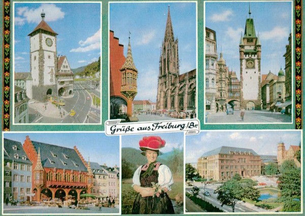 Grüsse aus Freiburg Vorderseite