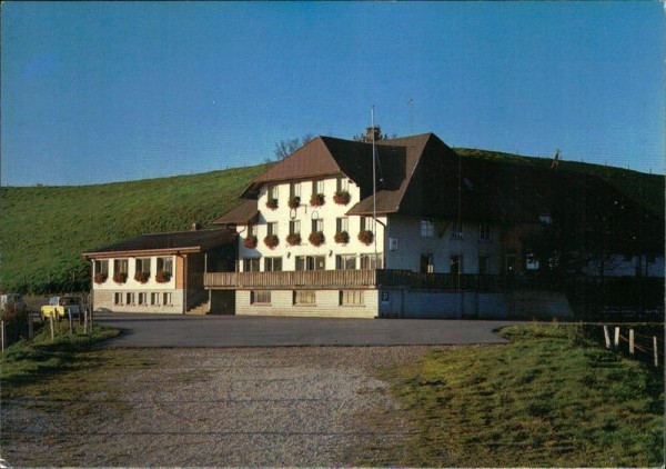 Eriswil, Bergrestaurant Ahornalp Vorderseite