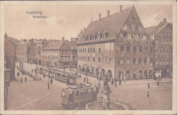 Augsburg, Weberhaus Vorderseite