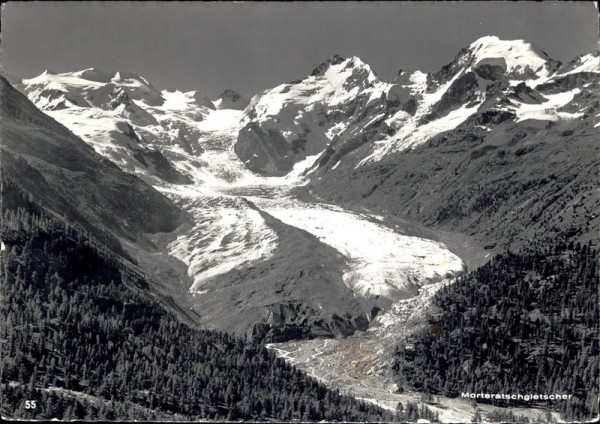 Morteratschgletscher Vorderseite