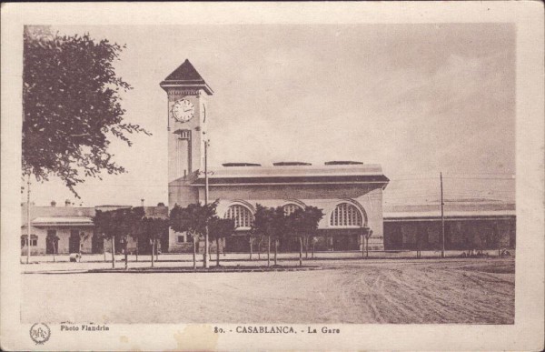 Casablanca, Marokko, Bahnhof