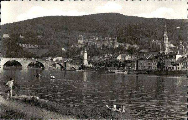 Heidelberg - Partie am Neckar Vorderseite