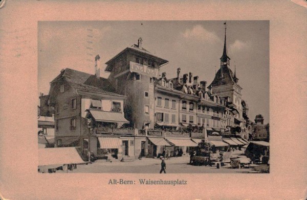Alt Bern, Waisenhausplatz Vorderseite
