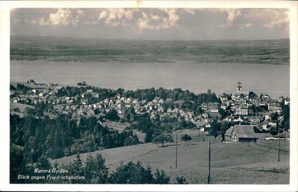 Kurort Heiden, Blick gegen Friedrichshafen Vorderseite