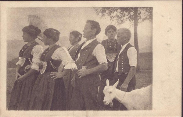 Appenzeller Volksleben Vorderseite