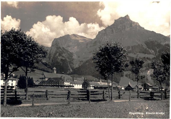 Engelberg, Klosterkirche Vorderseite