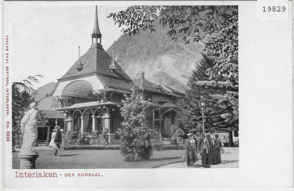 Interlaken - Der Kursaal - animee belebt