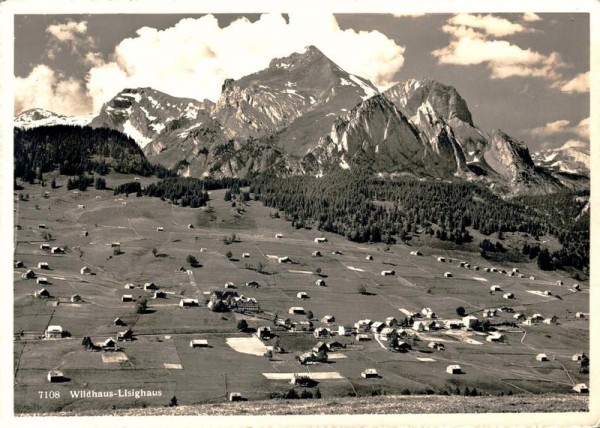 Wildhaus-Lisighaus. 1947 Vorderseite