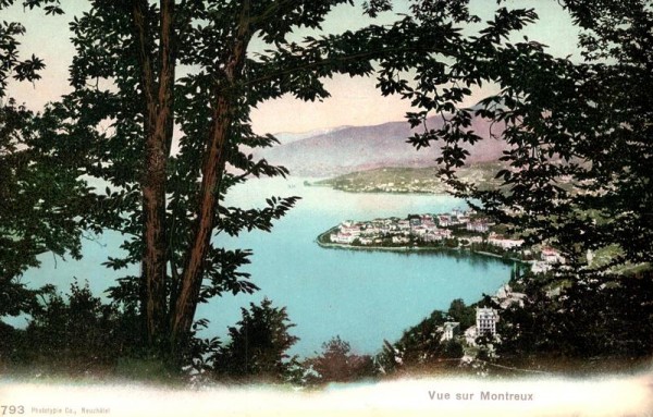 Vue du Montreux Vorderseite