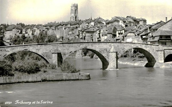 Fribourg et la Sarine Vorderseite