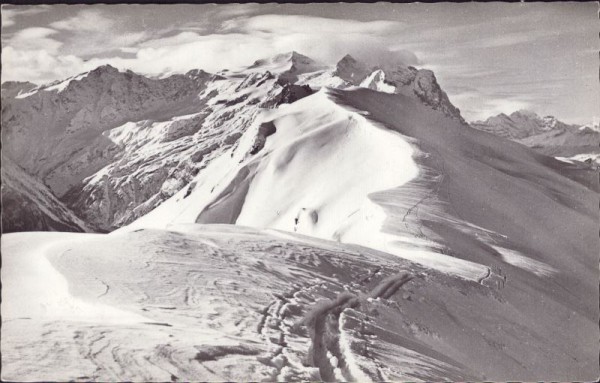 Mägisalp - Hasliberg Planplatte mit Wetterhorngruppe