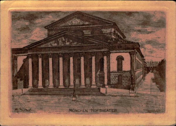 München/Hoftheater Vorderseite