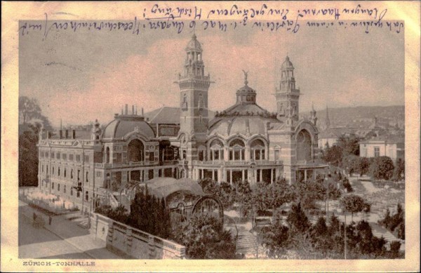 Zürich (Tonhalle) Vorderseite