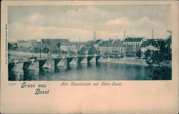 Gruss aus Basel Vorderseite