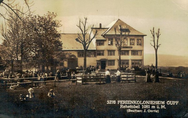 Rehetobel, Ferienkolonieheim Gupf Vorderseite