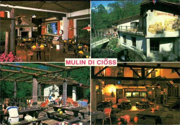Arcegno, Ristorante Mulin di ciöss Vorderseite