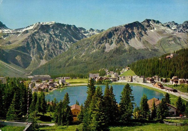 Obersee (1800 m) Arosa Vorderseite