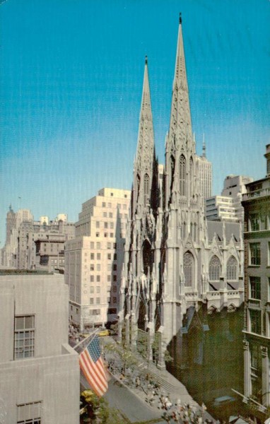 St. Patrick's Cathedral (New York) Vorderseite