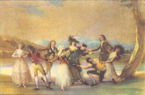 La Gallina Ciega, Goya