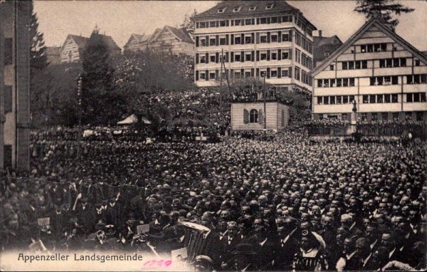 Appenzeller Landsgemeinde, Trogen Vorderseite