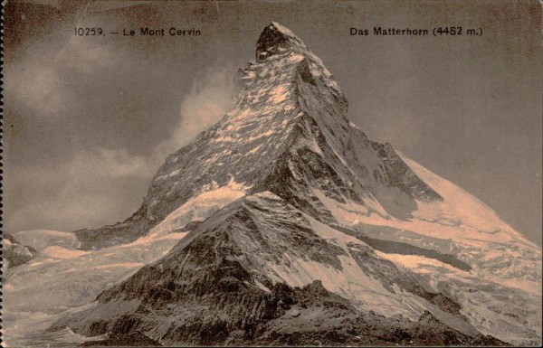 Das Matterhorn Vorderseite