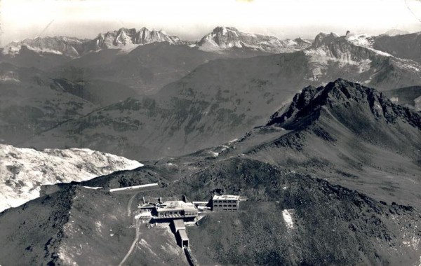 Im Flug über das Parsenngebiet Vorderseite