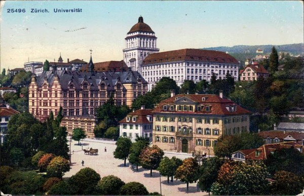 Zürich, Universität Vorderseite
