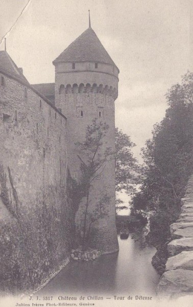 Château de Chillon, Tour de Détense Vorderseite