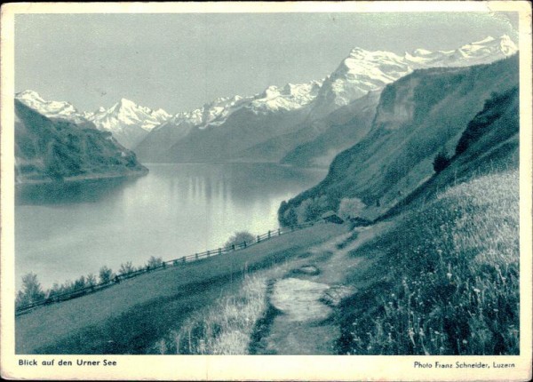 Blick auf den Urner See Vorderseite
