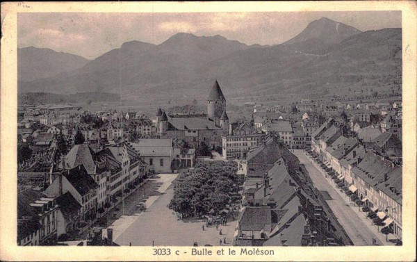 Bulle et le Moléson Vorderseite