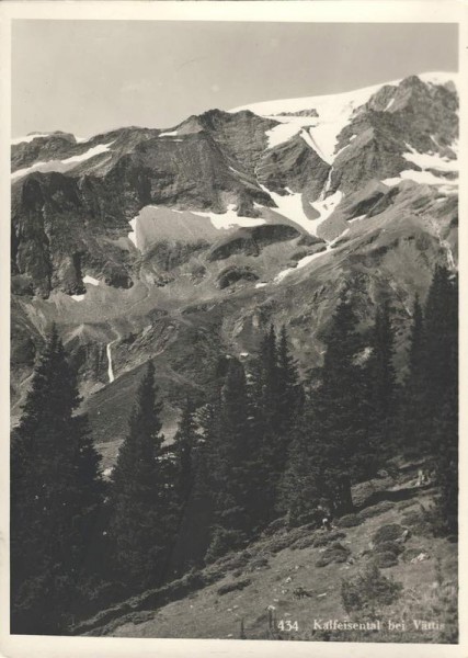 Kalfeisental bei Vättis. 1942 Vorderseite