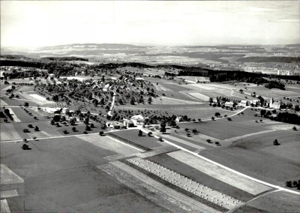 Fimmelsberg-Leutmerken, Flugaufnahme Vorderseite