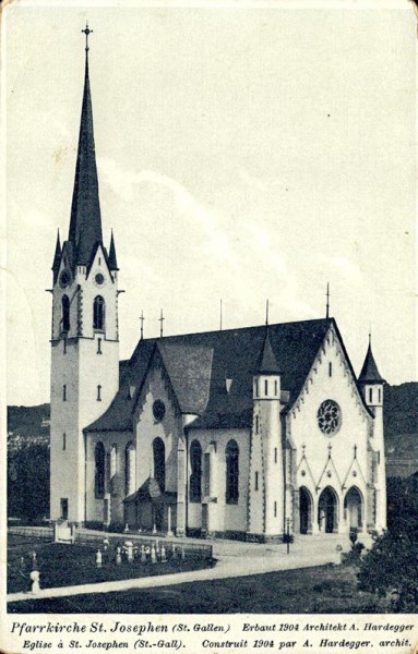 St.Gallen, Pfarrkirche St.Josephen Vorderseite