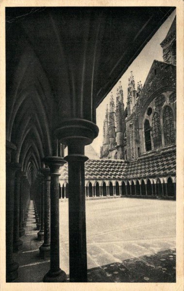 Mont-Saint-Michel (Abtei) Vorderseite