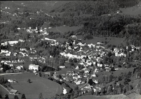 Lichtensteig, Flugaufnahme Vorderseite